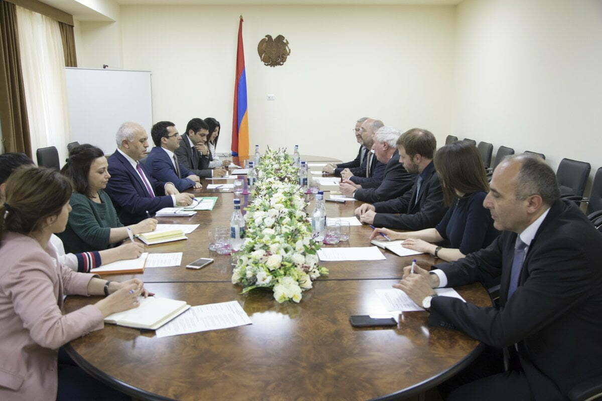 Հակոբ Արշակյանը ընդունել է գերմանական «Fraunhofer» կազմակերպության պատվիրակությանը