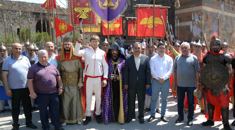 Արթուր Ալեքսանյանը Խոր Վիրապում վառել է Համահայկական 7-րդ խաղերի երկրորդ ջահը