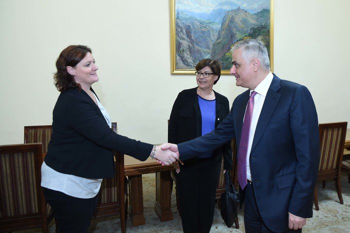 Փոխվարչապետ Մհեր Գրիգորյանն ընդունել է ՀՀ-ում ԿԽՄԿ պատվիրակության ղեկավարին