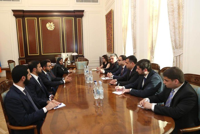 Տիգրան Ավինյանն ընդունել է Շարժայի կառավարական պատվիրակությանը