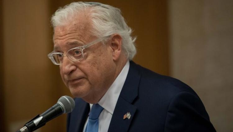 Իսրայելն օկուպացված Արևմտյան ափի գոնե մի մասը միացնելու իրավունք ունի. ԱՄՆ դեսպան