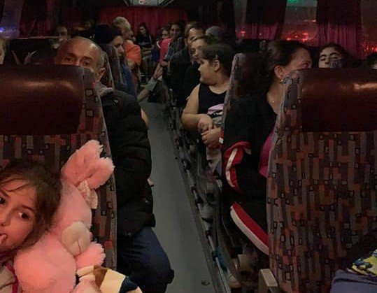 Վերին Լարսի անցակետում գտնվող ՀՀ քաղաքացիները մեկ այլ ավտոբուսով տեղափոխվում են Հայաստան