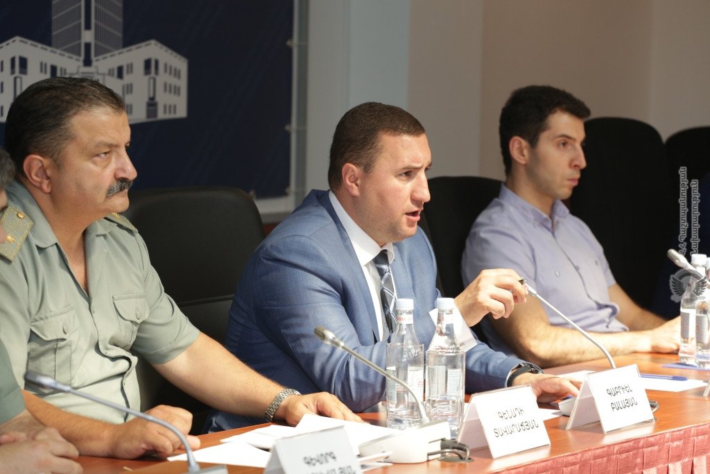 Հավաք-պարապմունք՝ Դավիթ Տոնոյանի տեղակալի համակարգմամբ