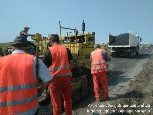 Մեկնարկել են Տաթևի խաչմերուկից դեպի Սիսիան ճանապարհահատվածի միջին նորոգման աշխատանքները