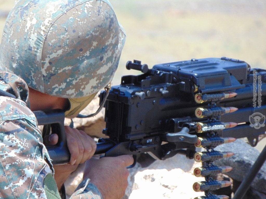 Կրակային պատրաստության պարապմունք Զինված ուժերում