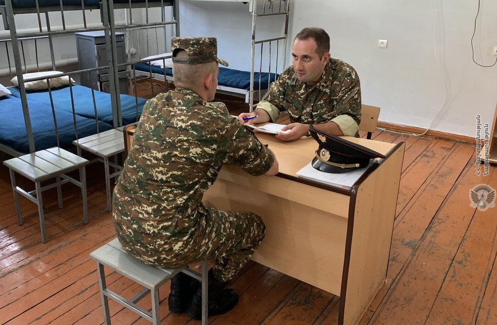 ՀՀ ՊՆ ՄԻԲԿ պետն աշխատանքային այցով եղել է Արցախում