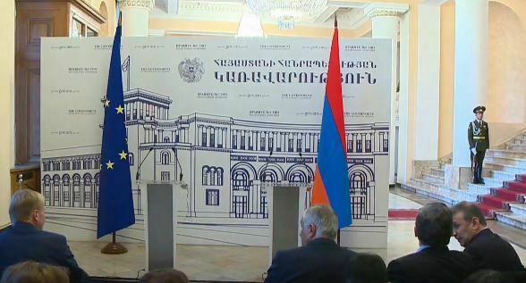 Նիկոլ Փաշինյանի և Դոնալդ Տուսկի համատեղ մամուլի ասուլիսը. (ՈւՂԻՂ ԵԹԵՐ)