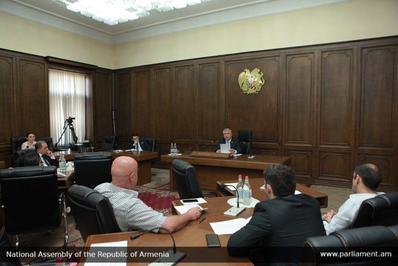 Աշխատանքային քննարկում խորհրդարանում
