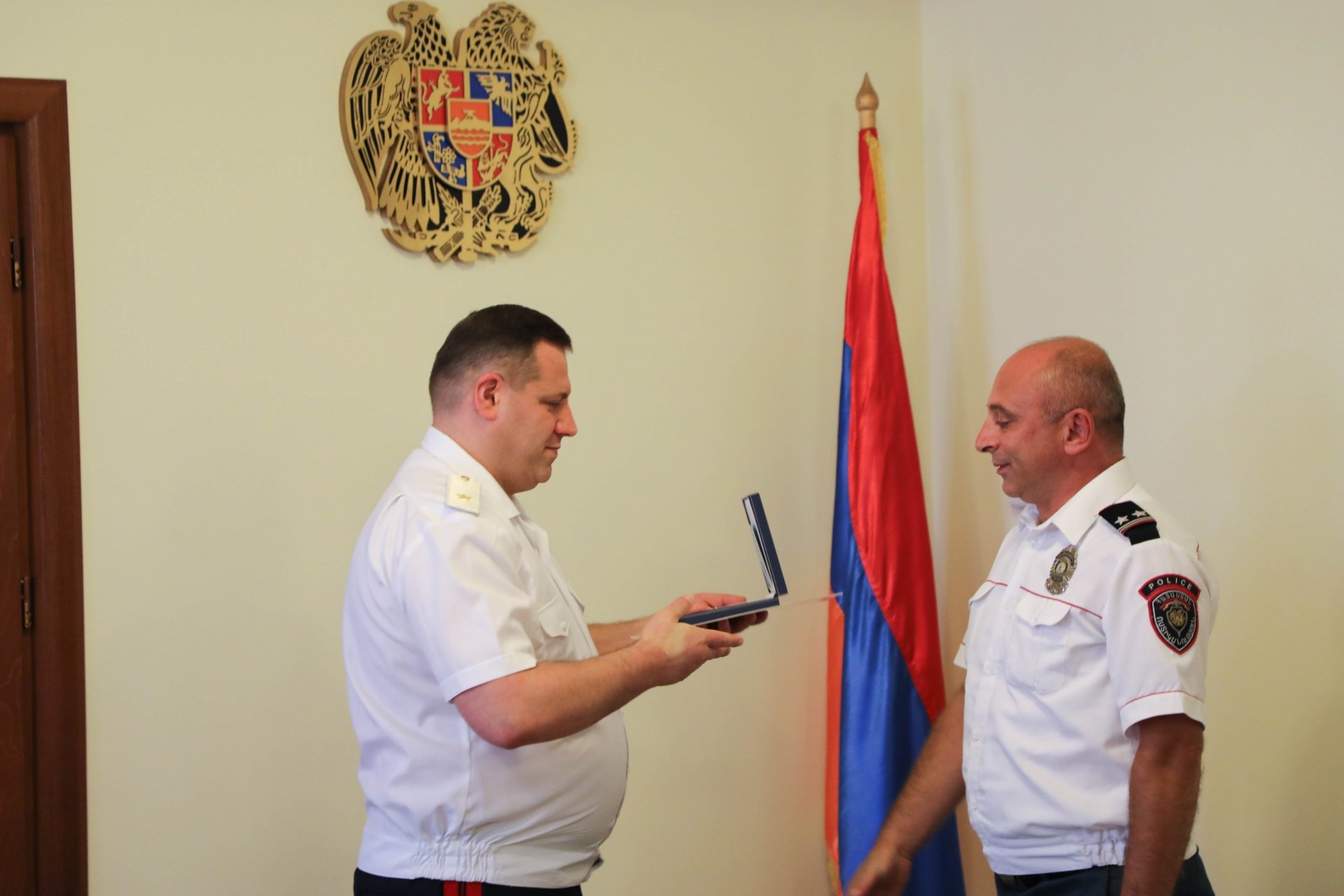 Քննչական կոմիտեի նախագահը պարգևատրել է ոստիկանության մի շարք ծառայողների