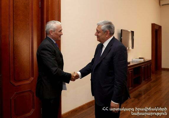 Ֆելիքս Ցոլակյանն ընդունել է Հայաստանում ՄԱԿ-ի մշտական համակարգողի գլխավորած պատվիրակությանը