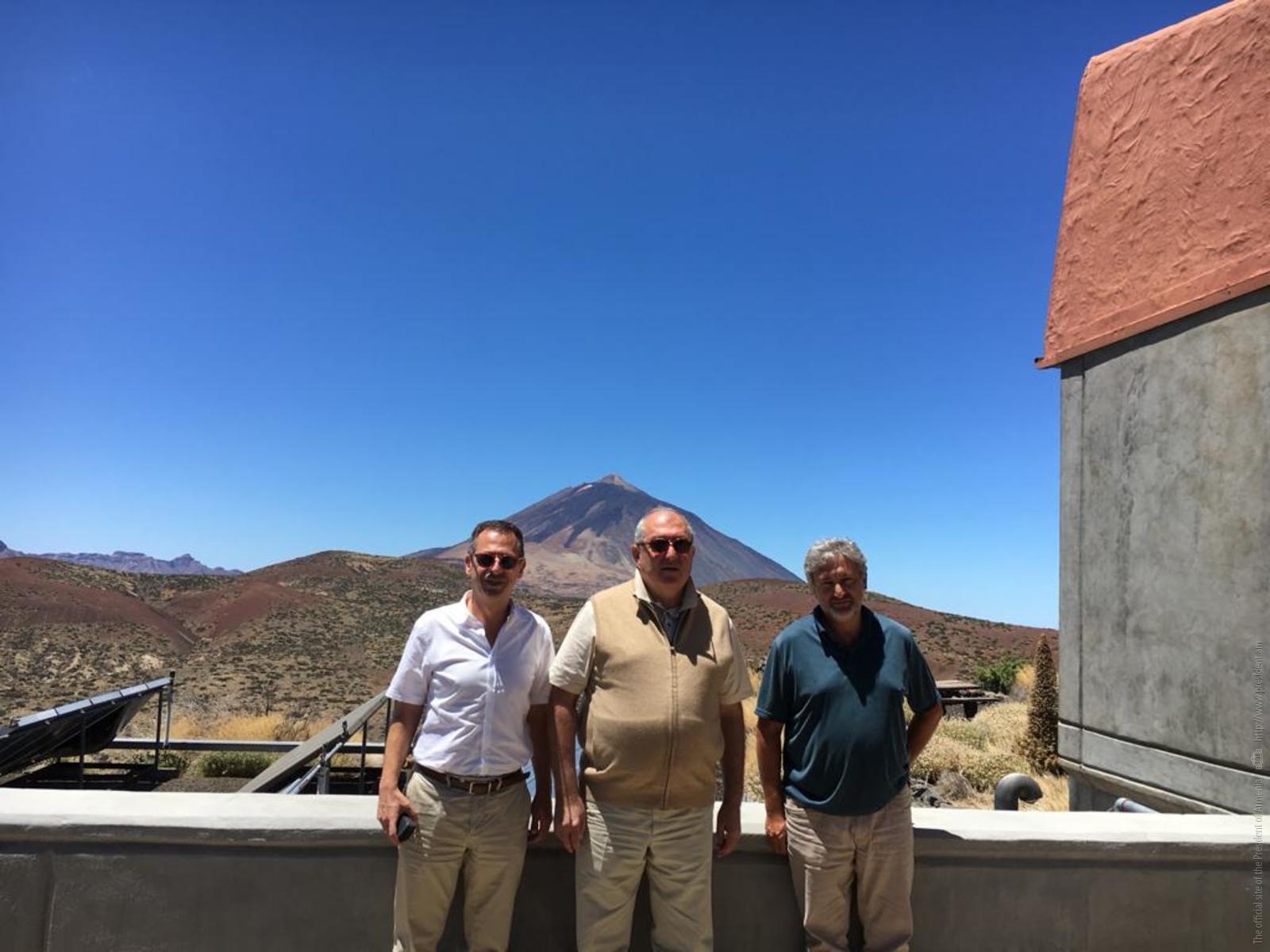 Թեյդե աստղադիտարանի ղեկավարության հետ քննարկվել են Հայաստանի հետ համագործակցության հեռանկարները