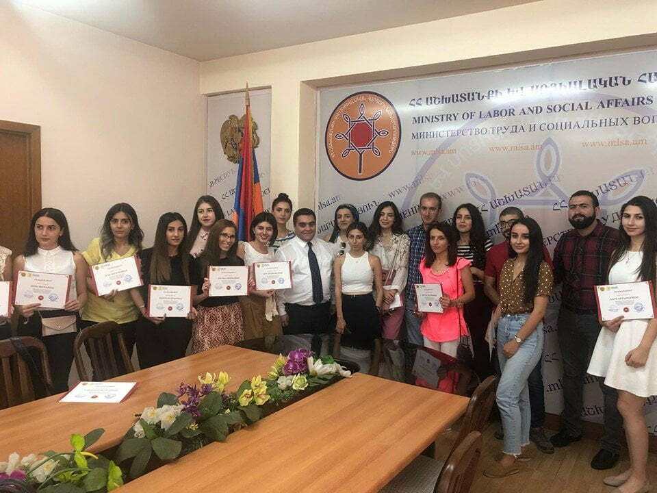 Նախարարությունում փորձաշրջան անցած 18 ուսանողներից 5-ն արդեն կառույցի աշխատակիցներ են