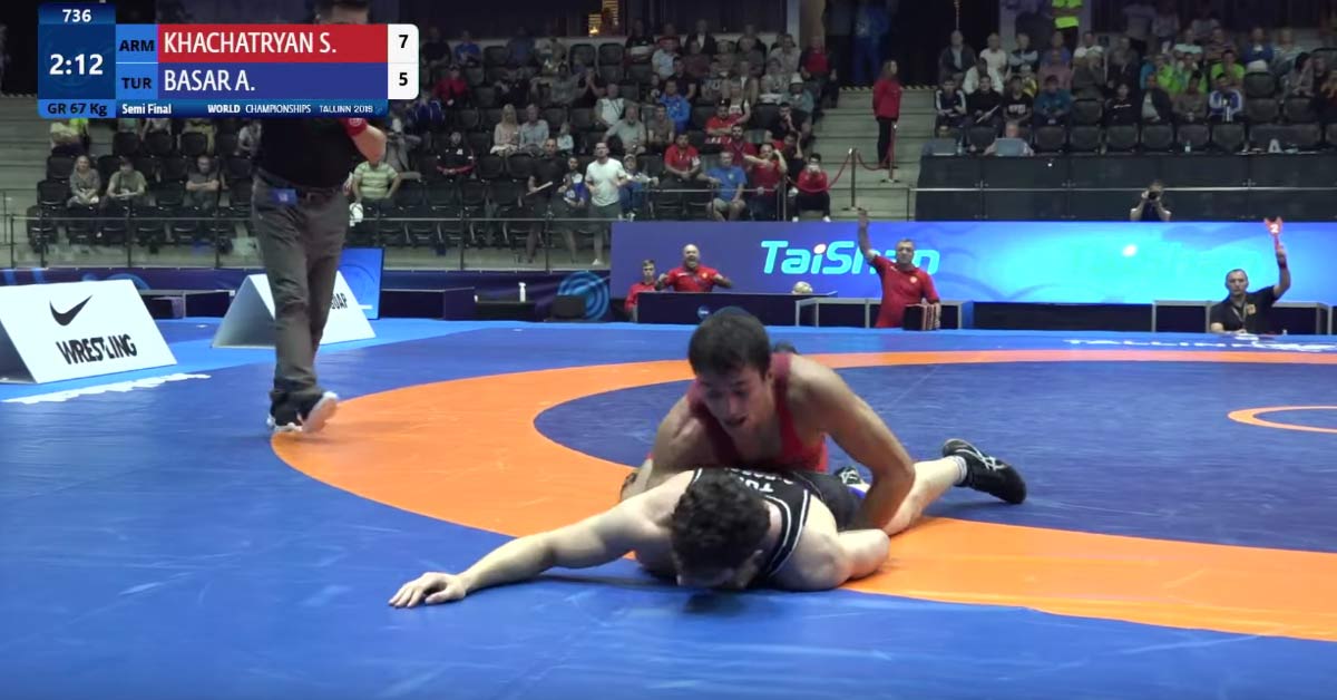 Շանթ Խաչատրյանը կիսաեզրափակիչում հաղթեց թուրք ըմբիշին. ԵԵԱ (ՏԵՍԱՆՅՈւԹ)