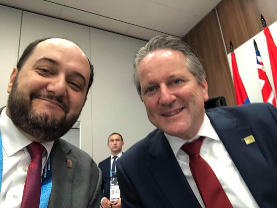 Արայիկ Հարությունը հանդիպել է WorldSkills-ի նախագահի հետ