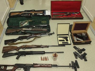 Աթամբաևի տնից 24 միավոր հրազեն է առգրավվել