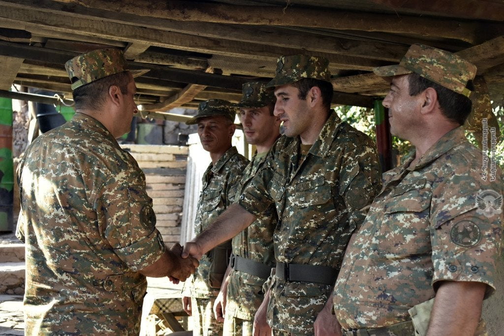 Մարտական դիրքերում անցկացվել են ստուգումներ