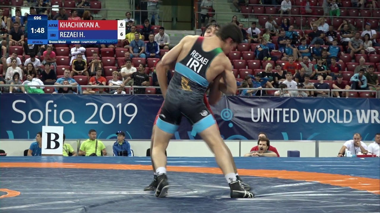 Հայ ըմբշամամարտիկի հաղթական գոտեմարտը (ՏԵՍԱՆՅՈՒԹ)