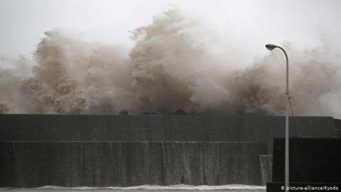 Ճապոնիայում թայֆունի պատճառով մասսայական տարհանում է իրականացվելու