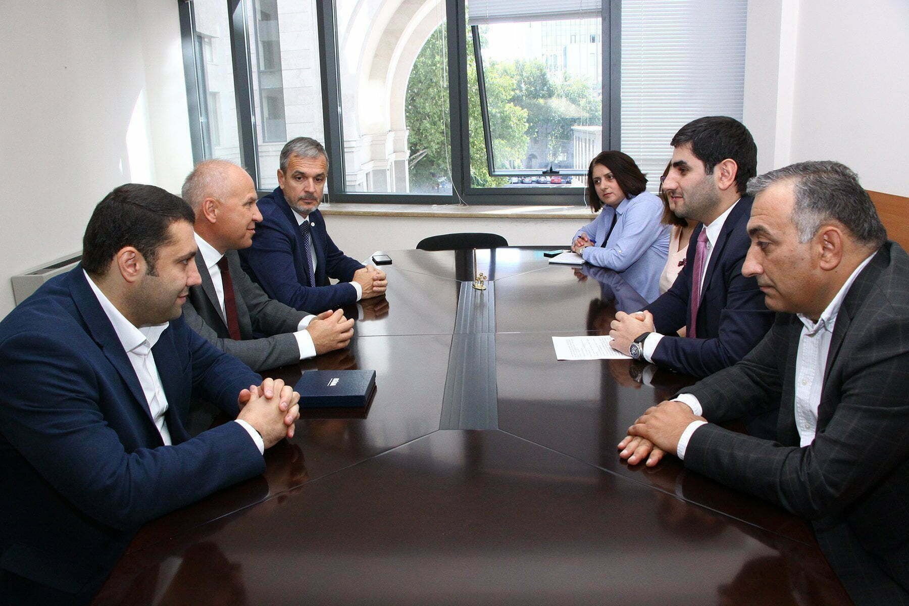 ԿԳՄՍ փոխնախարարն ընդունել է  Եվրոպայի համալսարանական սպորտի ասոցիացիայի ղեկավարներին