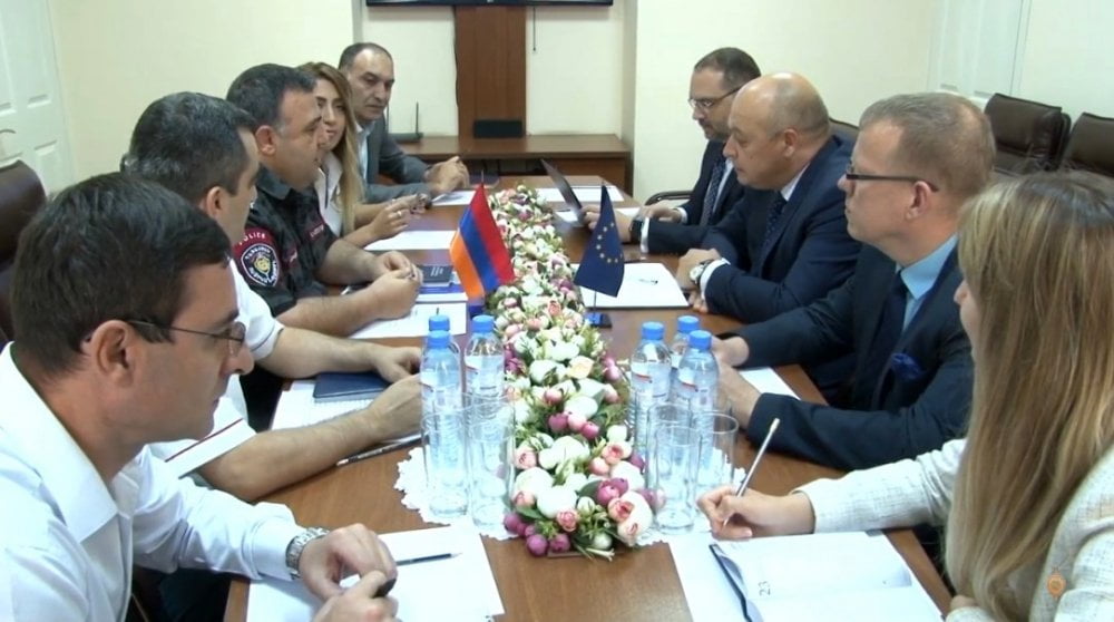 Ոստիկանապետի տեղակալն ընդունել է Եվրոպական Միության պատվիրակությանը (ՏԵՍԱՆՅՈւԹ)