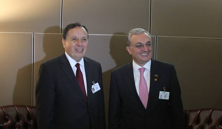 Զոհրաբ Մնացականյանը Նյու Յորքում հանդիպեց Թունիսի գործընկերոջը