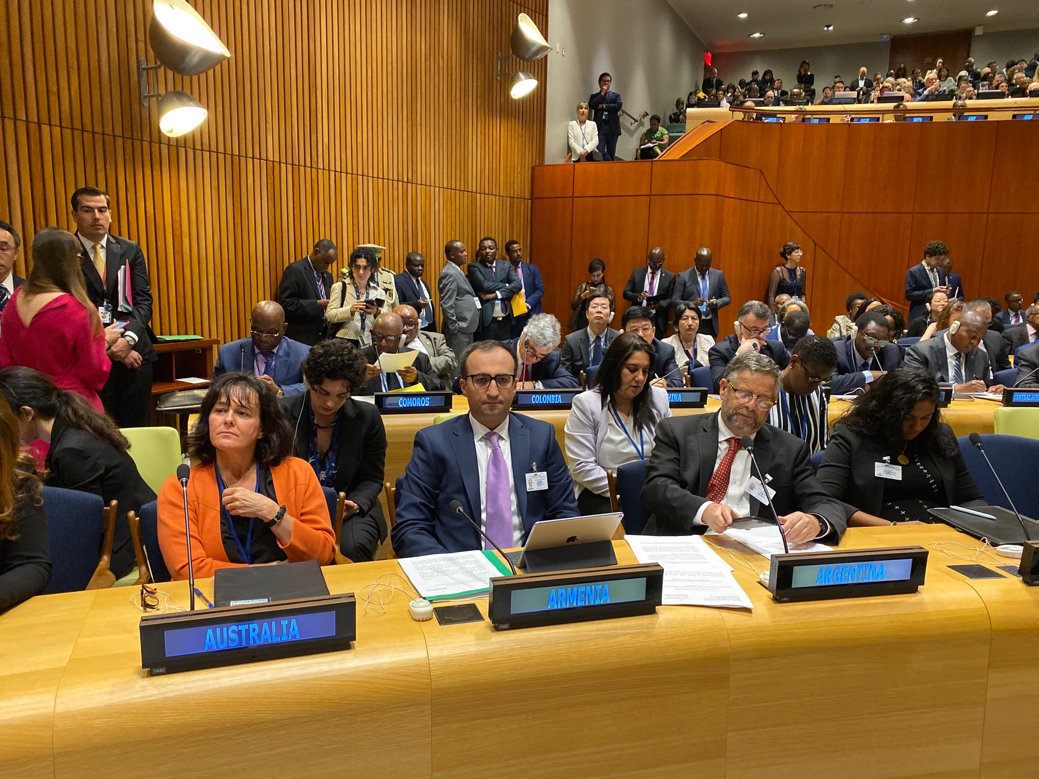 ՀՀ առողջապահության նախարարությունը մասնակցել է ՄԱԿ-ի հռչակագրի նախագծի լրամշակմանը