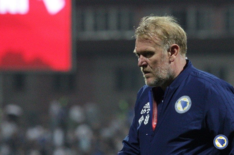 Հայաստանին պարտվելուց հետո Բոսնիա և Հերցեգովինայի հավաքականի գլխավոր մարզիչը հրաժարական տվեց