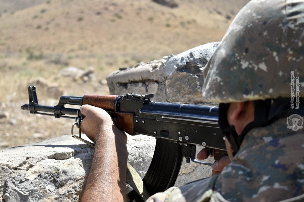 Կրակային պատրաստության պարապմունքներ բանակում