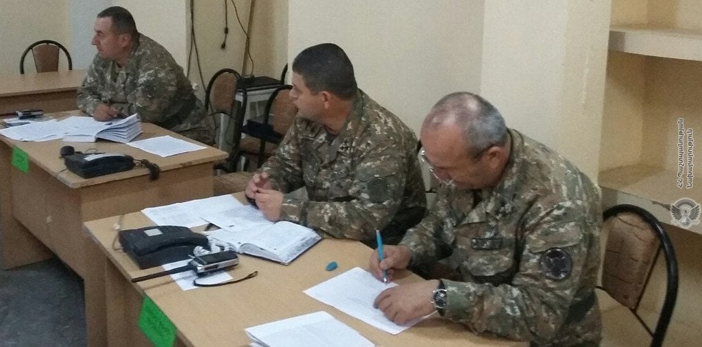 Շտաբային մարզումներ Զինված ուժերում