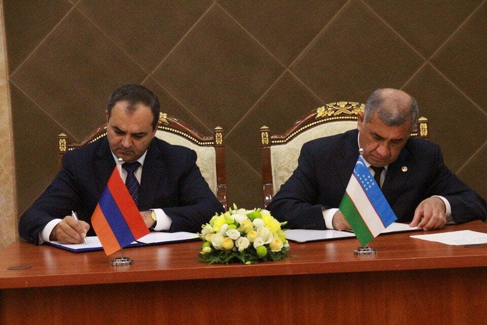 Հայաստանի և Ուզբեկստանի գլխավոր դատախազները ստորագրել են համագործակցության հուշագիր