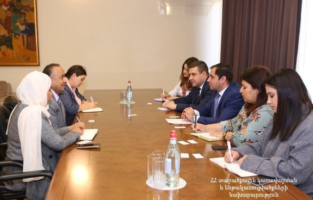 Սուրեն Պապիկյանն ընդունել է ԱՄԷ դեսպանին