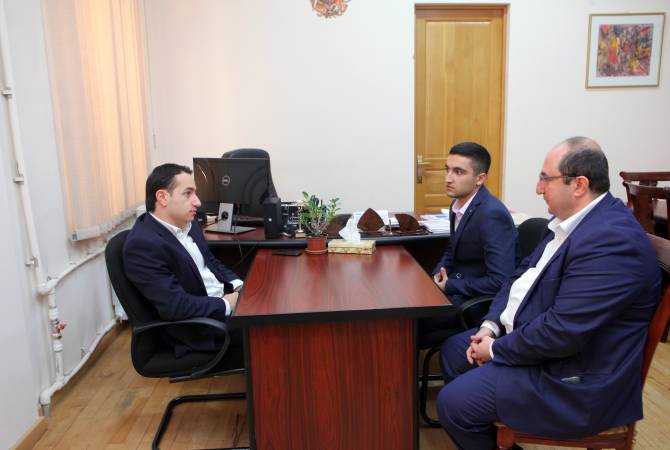 Մխիթար Հայրապետյանն ընդունել է Շախմատի աշխարհի փոխչեմպիոն Շանթ Սարգսյանին