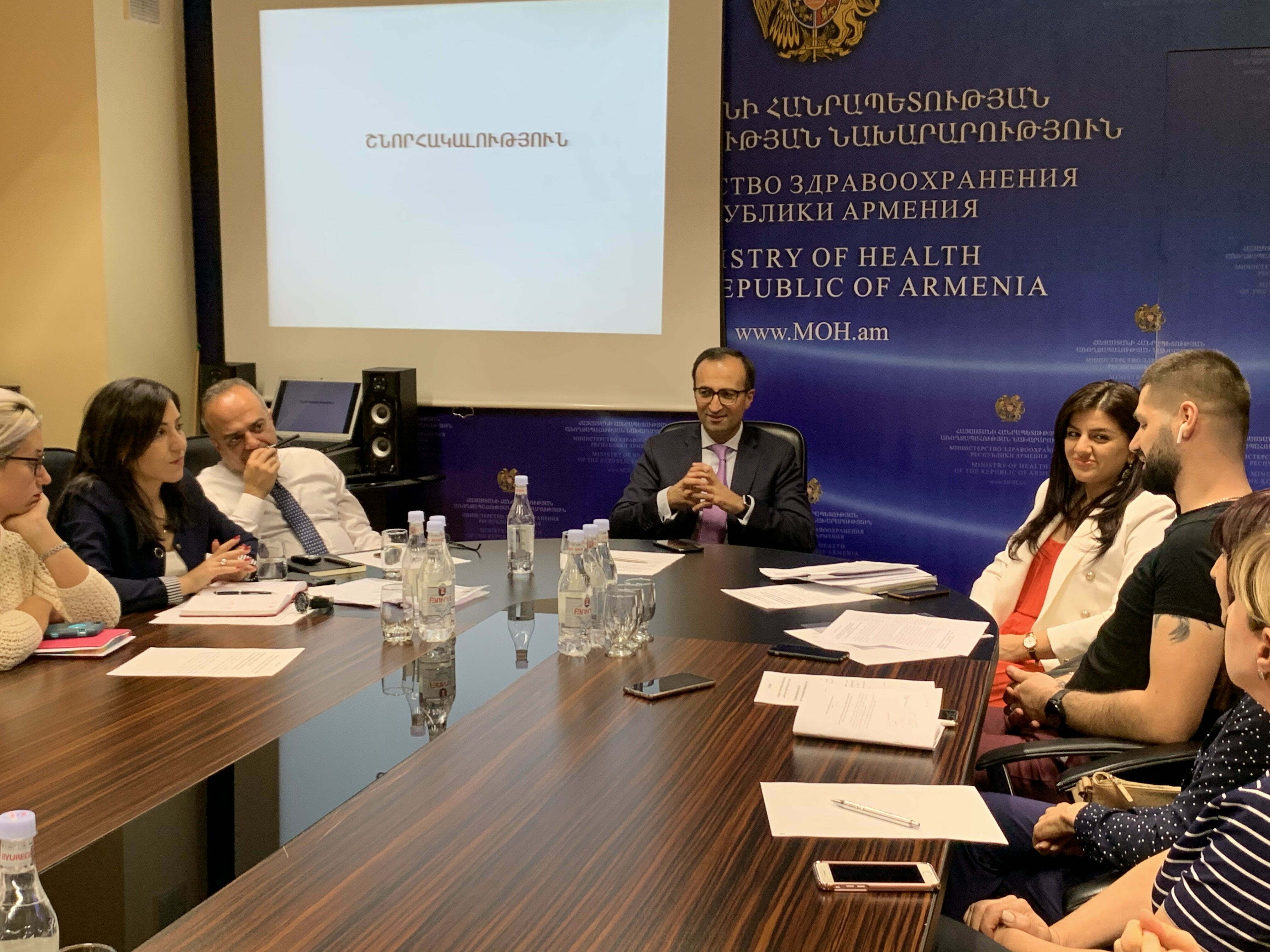 Կայացել է առողջապահության նախարարին կից հասարակական խորհրդի նիստը