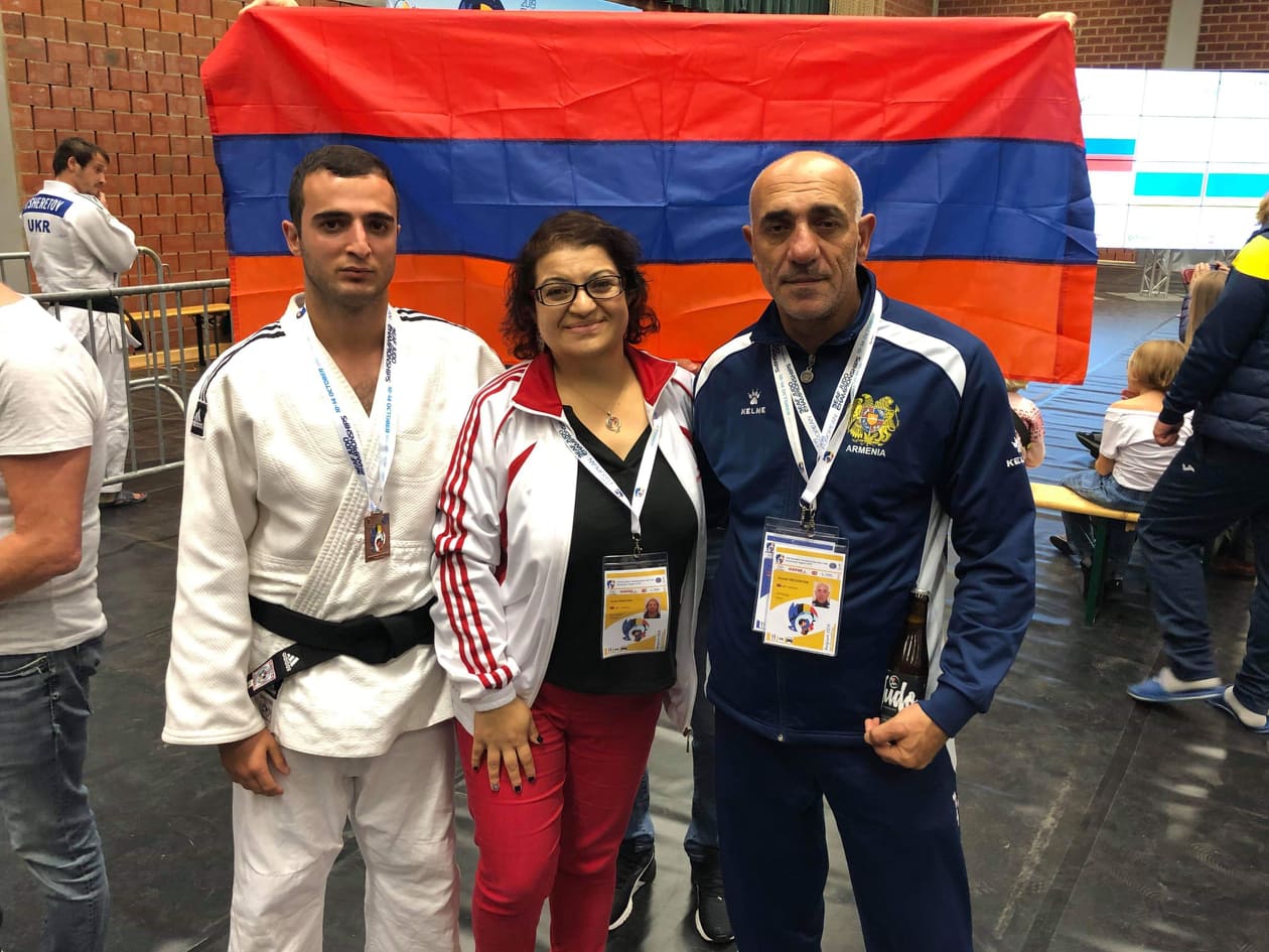 Ռոբերտ Գևորգյանը՝ ձյուդոյի խուլերի Եվրոպայի առաջնության մեդալակիր
