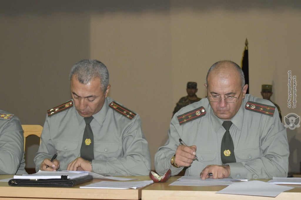 Զորամիավորումում ամփոփվել են իրականացված աշխատանքների արդյունքները