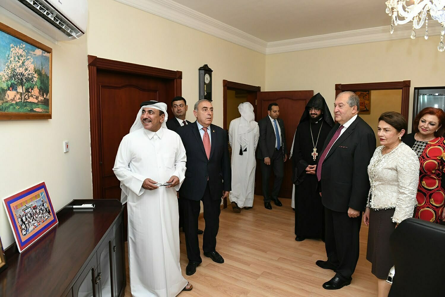 Արմեն Սարգսյանը Դոհայում հյուրընկալվել է Կատարում ՀՀ դեսպանատանը