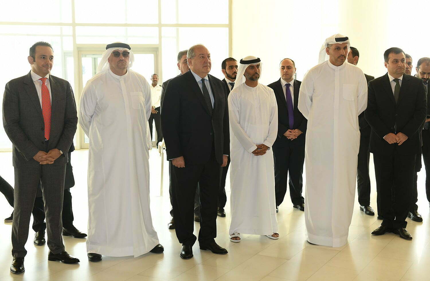 Նախագահ Սարգսյանը ներկա է գտնվել Մասդար ընկերության և ԱՆԻՖ-ի միջև համաձայնագրի ստորագրմանը (ՏԵՍԱՆՅՈւԹ)