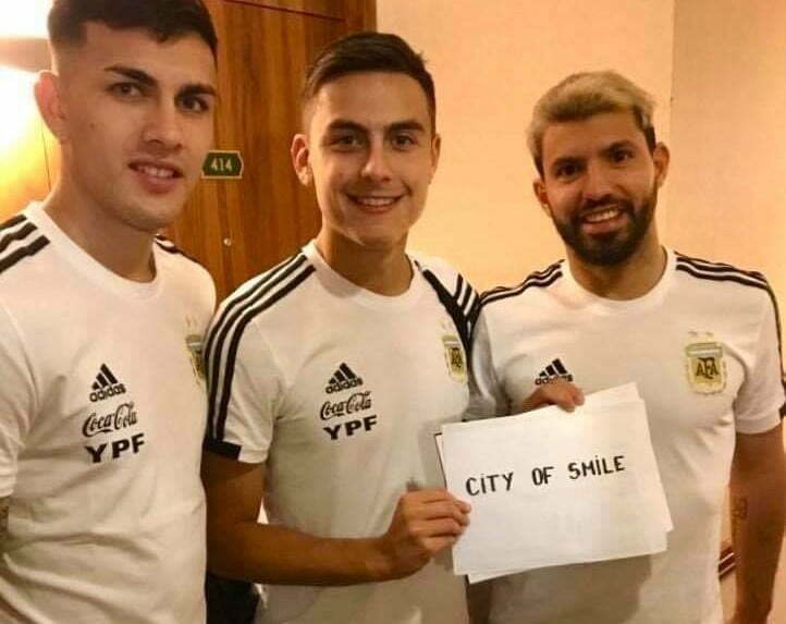 Պարեդեսը, Դիբալան ու Ագուերոն իրենց աջակցել են City of Smile հիմնադրամին