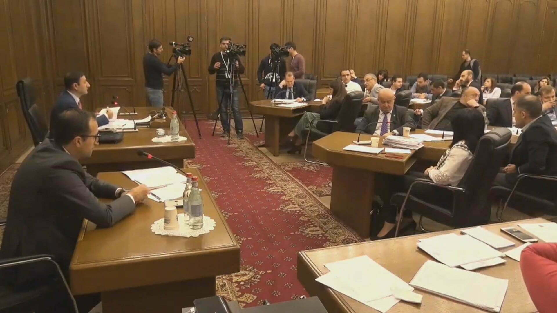 ԱԺ հանձնաժողովների համատեղ նիստ (ՈւՂԻՂ ԵԹԵՐ)