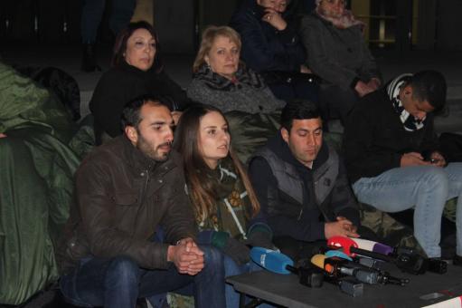 ՀՅԴ երիտասարդները դադարեցնում են նստացույցը