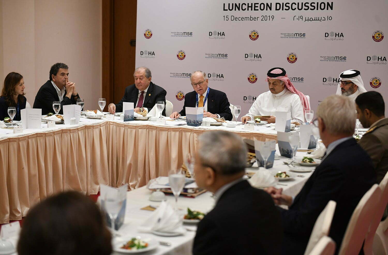 Նախագահ Սարգսյանը մասնակցել է Մյունխենի անվտանգության համաժողովի՝ անվտանգության հարցերով քննարկմանը