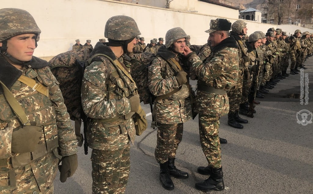 Շարային ստուգատես 4-րդ զորամիավորումում