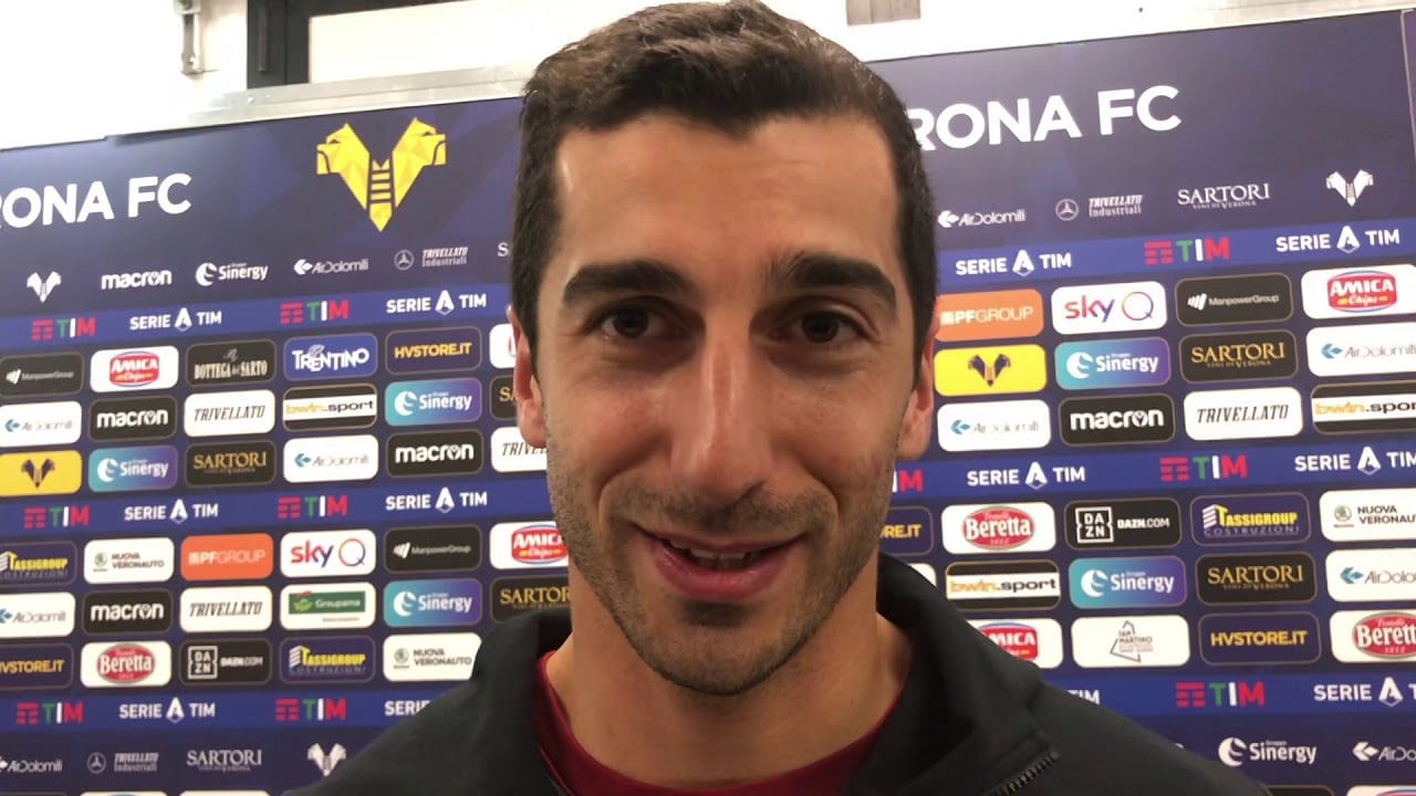 Կարոտել էի խաղը․ Հենրիխ Մխիթարյանը իտալերեն հարցազրույց է տվել (ՏԵՍԱՆՅՈՒԹ)