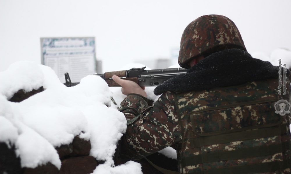 Գործնական պարապմունք դիրքապահների հետ