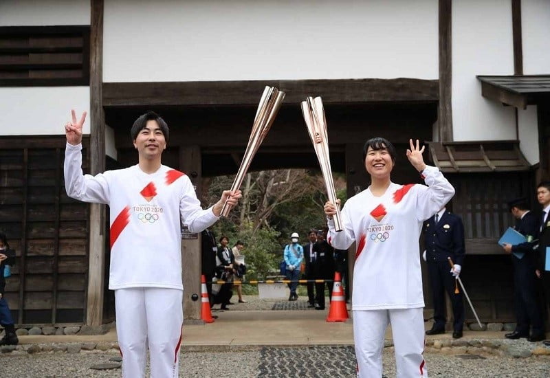 Տոկիոյում փորձարկվել է փոխանցումավազքի արարողությունը