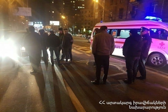 Վրաերթ Երզնկյան-Բաղրամյան խաչմերուկում