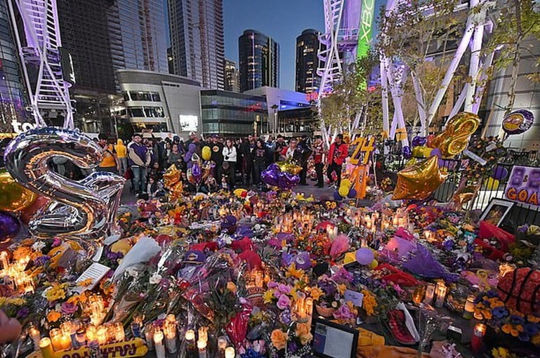 Կոբի Բրայանտի երկրպագուների թողած որոշ մնայուն իրեր կուղարկվեն մարզիկի ընտանիքին