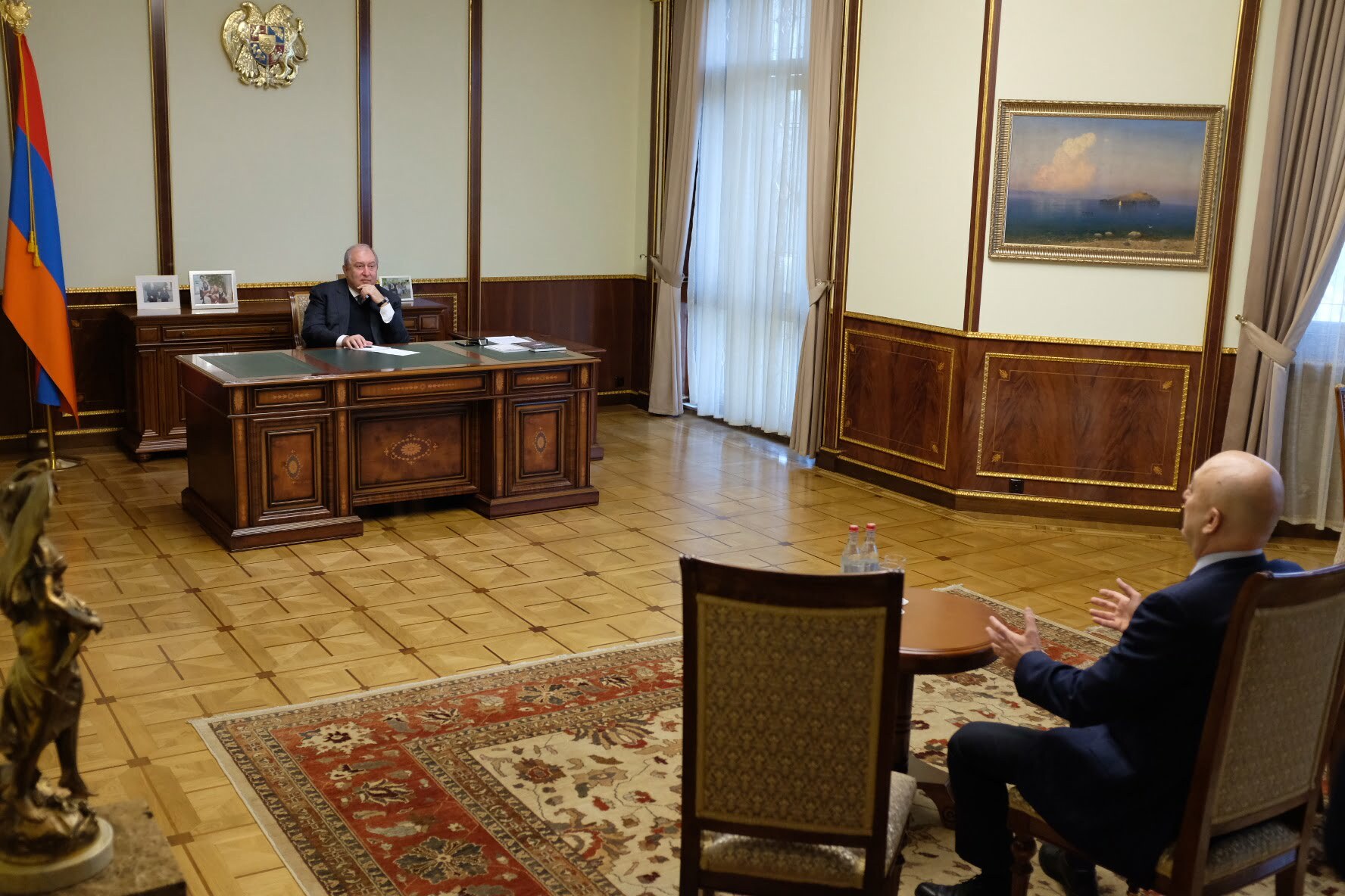 Նախագահ Սարգսյանն ընդունել է ՀԲԸՄ նախագահ Վազգեն Յակուբյանին (ՏԵՍԱՆՅՈւԹ)