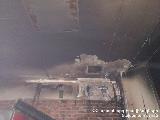 Հրդեհ Սայաթ-Նովայի սուպերմարկետներից մեկում