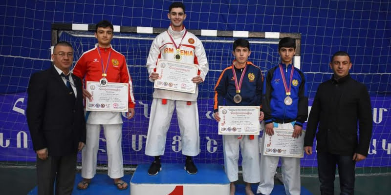 Հայտնի են կարատեի Հայաստանի առաջնության մրցանակակիրները